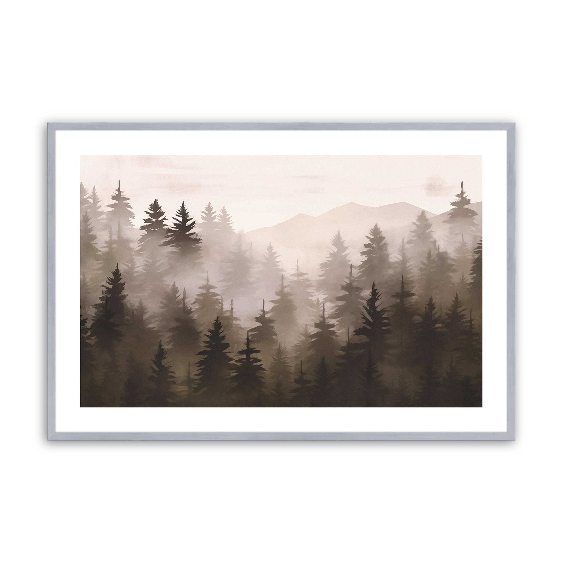 [Color:Polished Chrome], Picture of art in a Polished Chrome frame