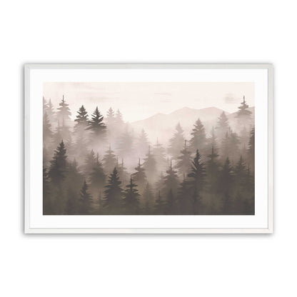 [Color:Opaque White], Picture of art in a Opaque White frame