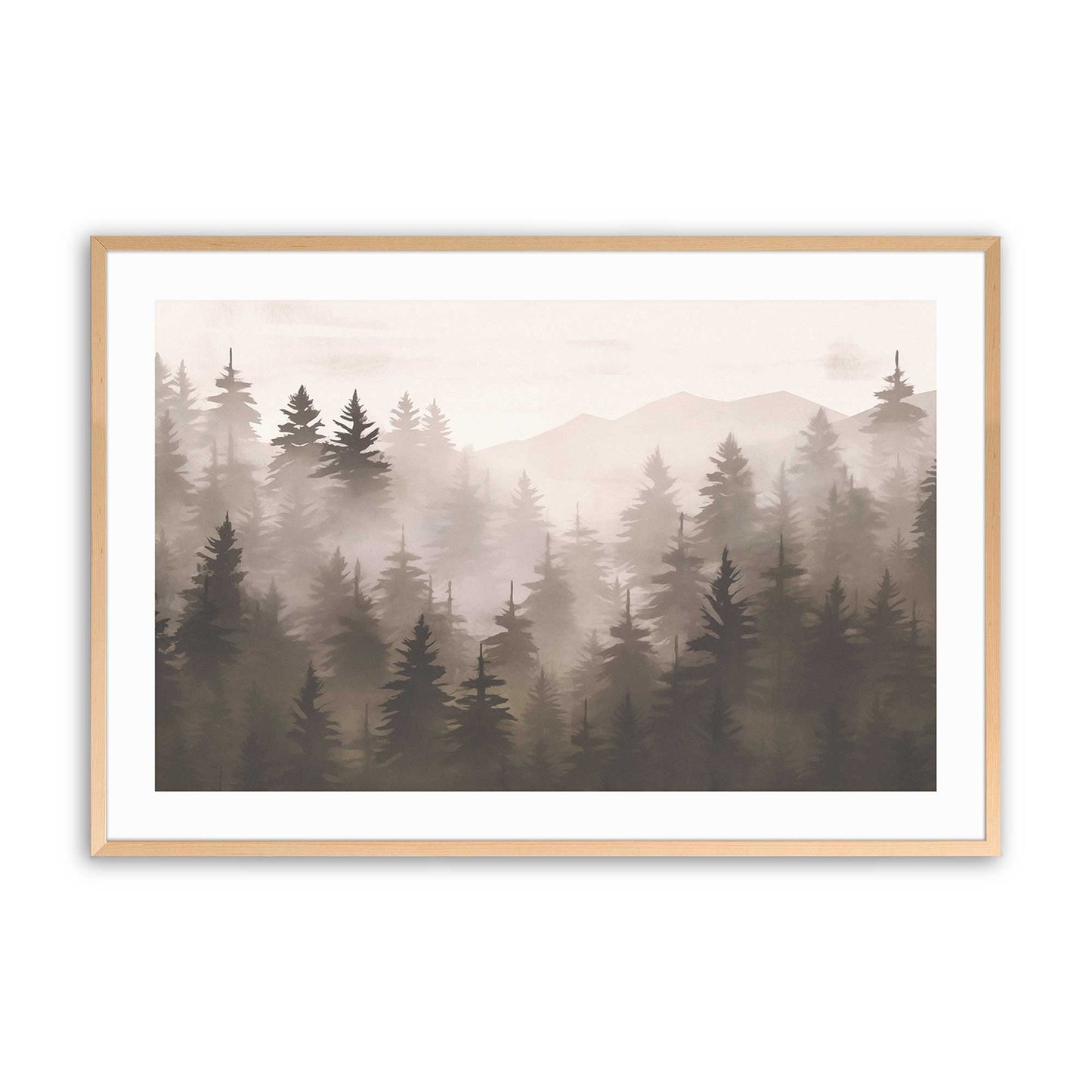 [Color:Raw Maple], Picture of art in a Raw Maple frame