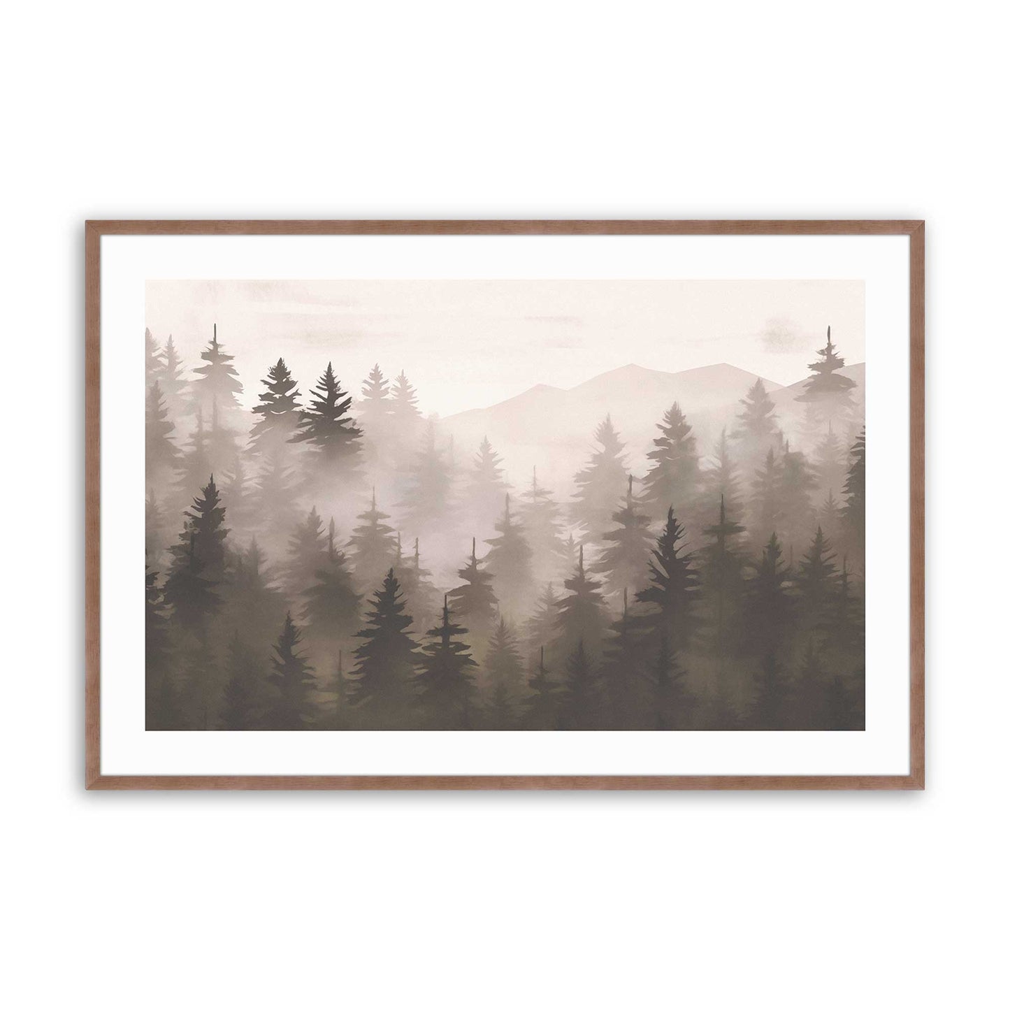 [Color:Powder Rose], Picture of art in a Powder Rose frame