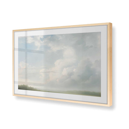 [Color:Raw Maple], Picture of art in a Raw Maple frame of the corner