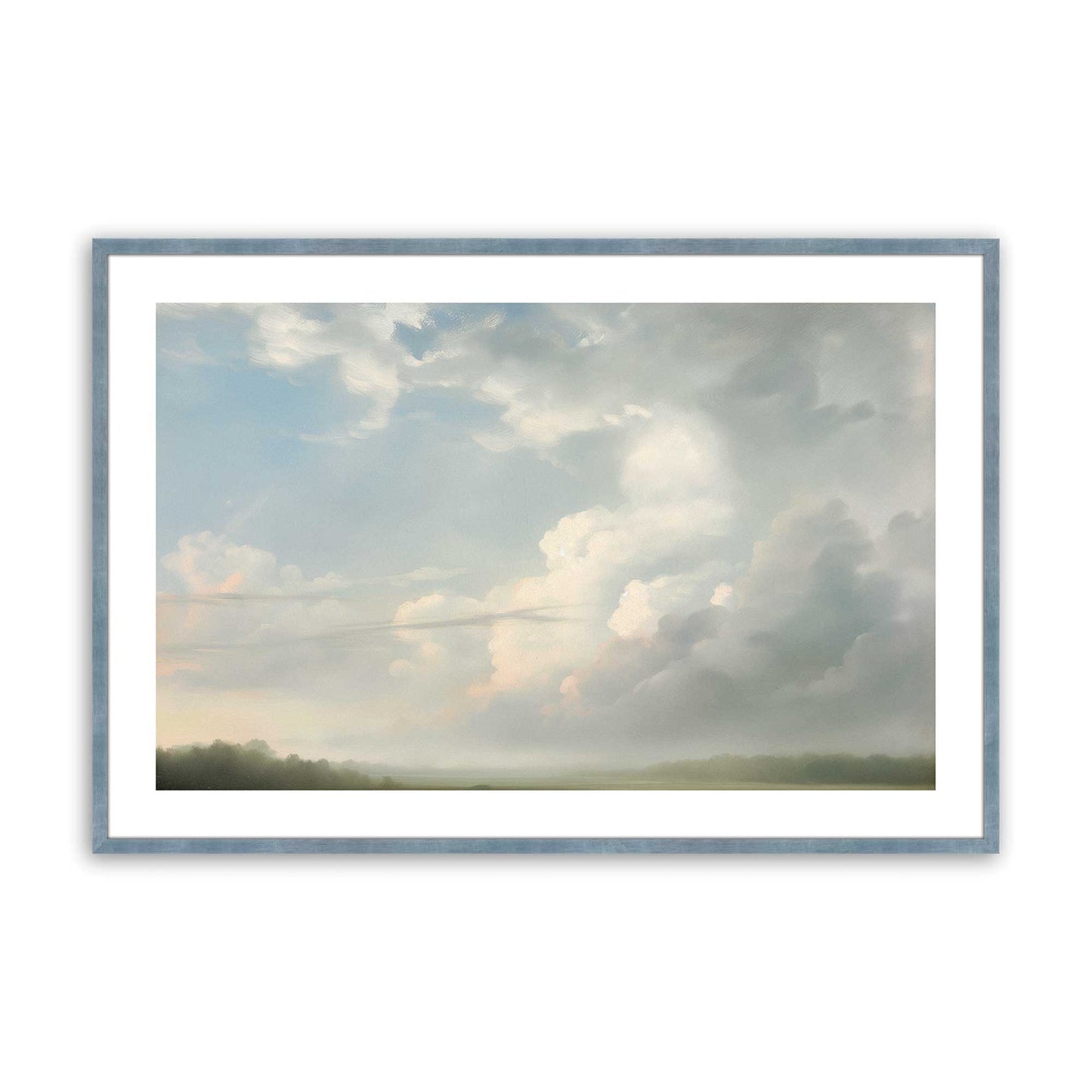 [Color:Electric Sky], Picture of art in a Electric Sky frame