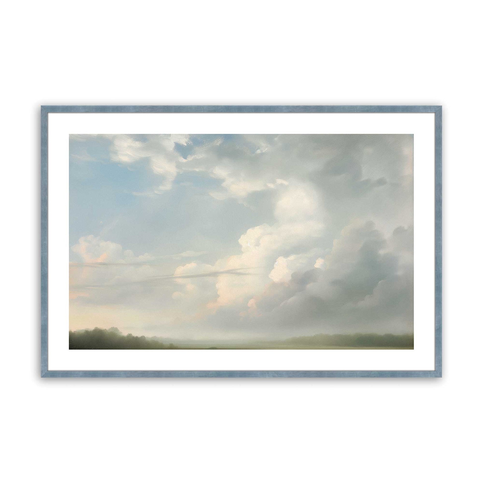 [Color:Electric Sky], Picture of art in a Electric Sky frame