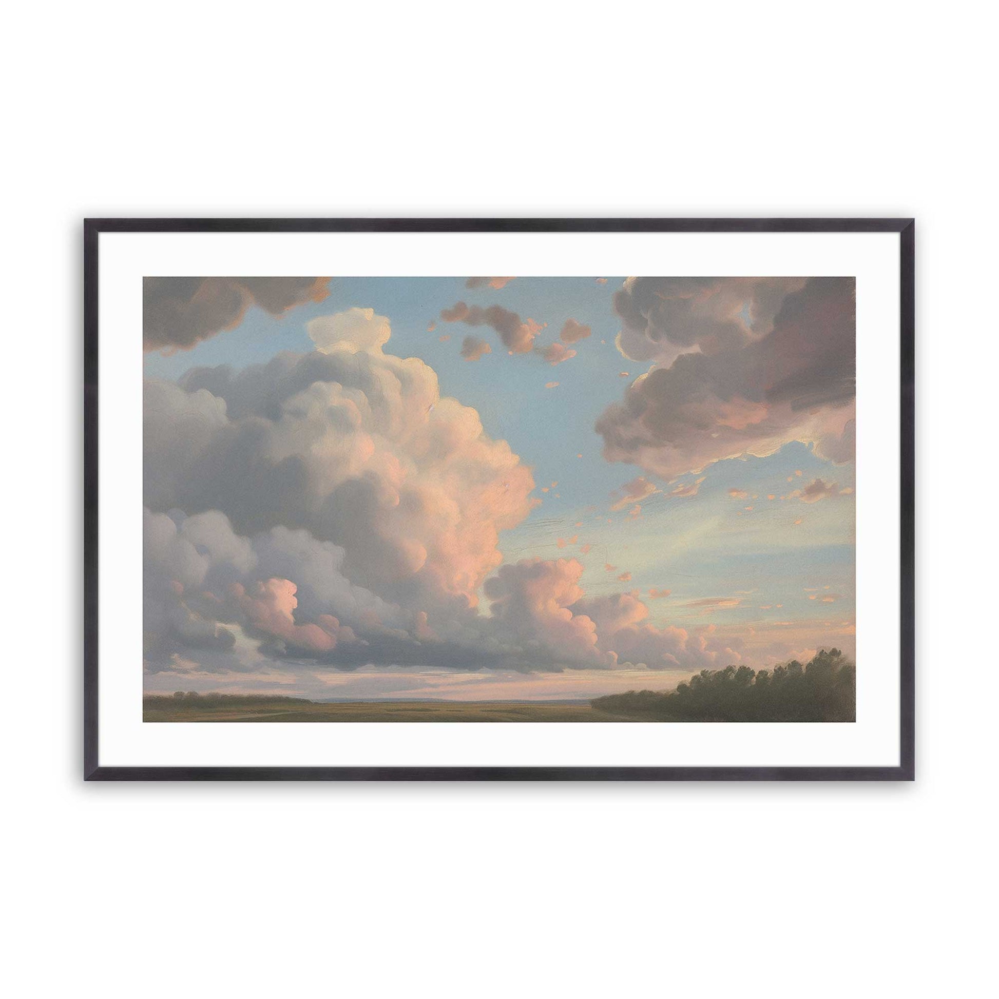 [Color:Weathered Zinc], Picture of art in a Weathered Zinc frame