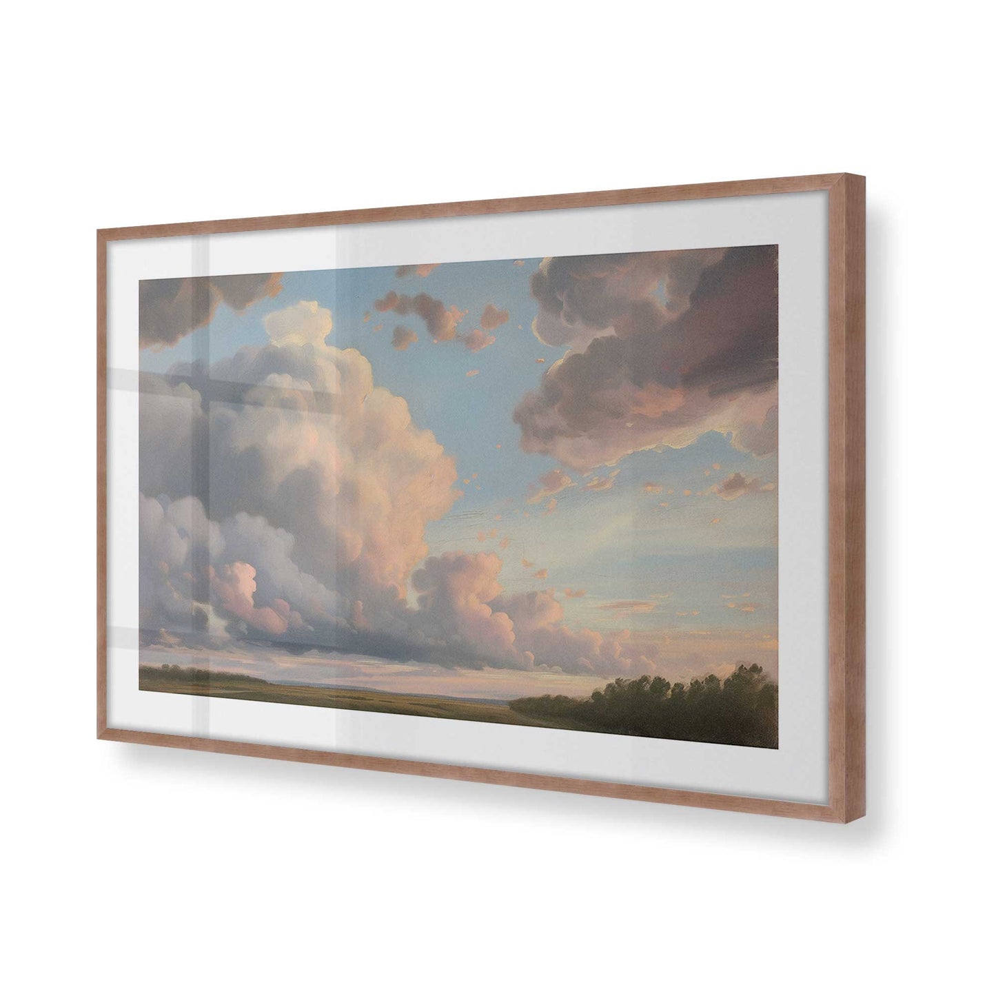 [Color:Powder Rose], Picture of art in a Powder Rose frame of the corner