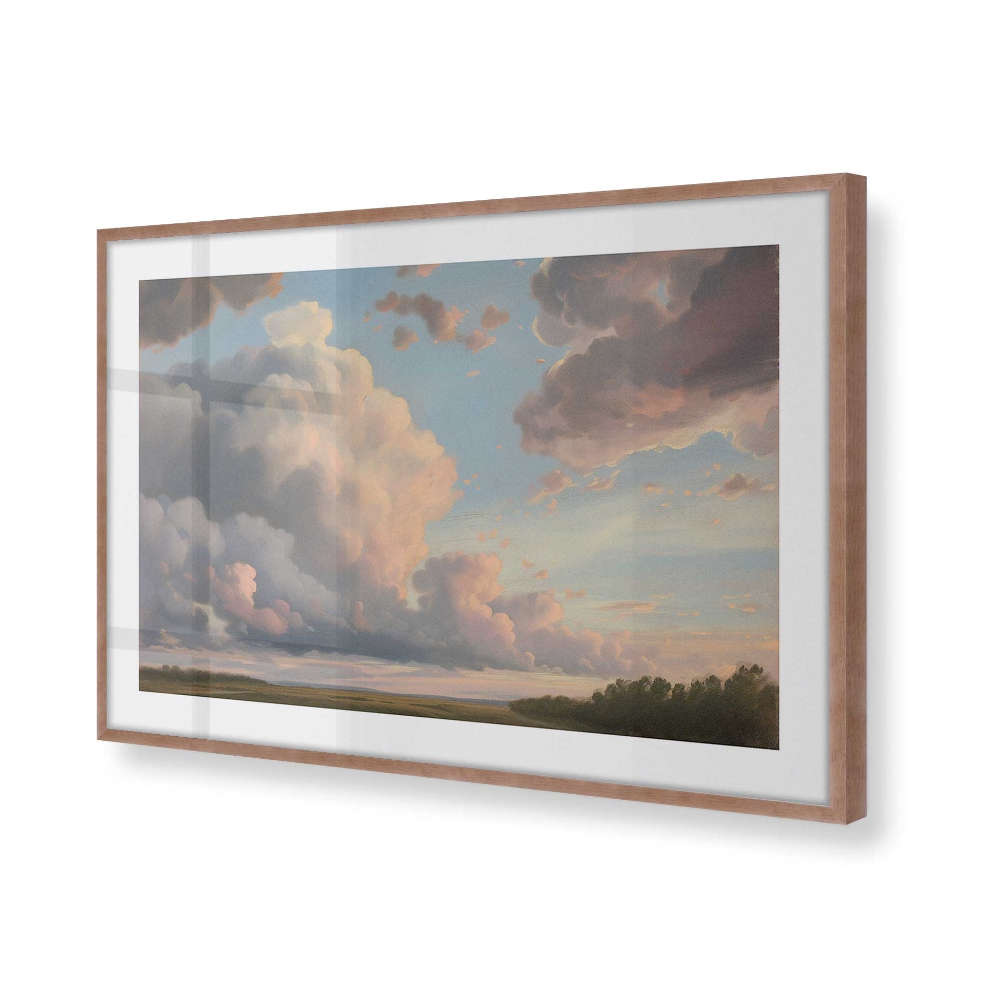 [Color:Powder Rose], Picture of art in a Powder Rose frame of the corner