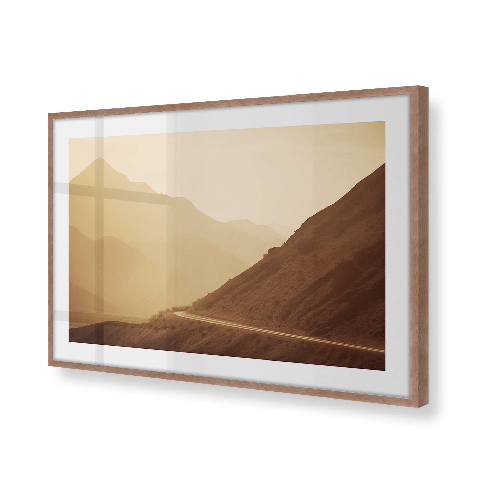 [Color:Powder Rose], Picture of art in a Powder Rose frame of the corner