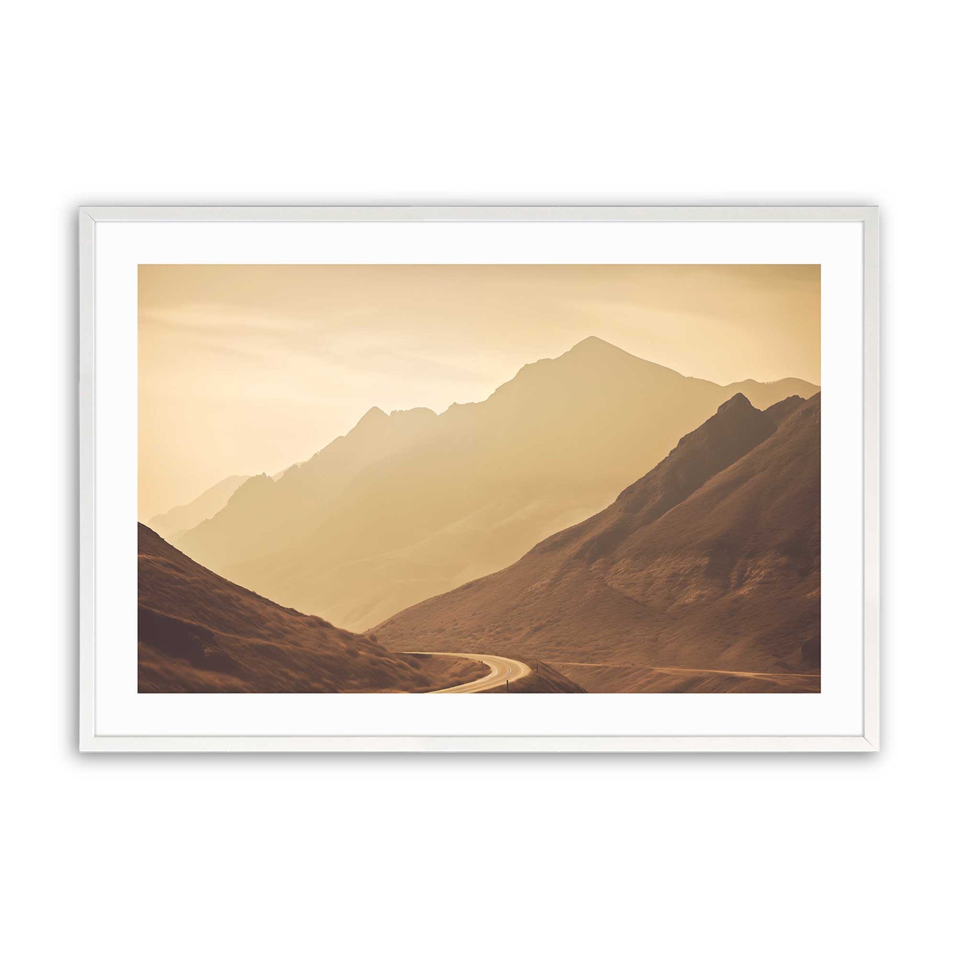 [Color:Opaque White], Picture of art in a Opaque White frame