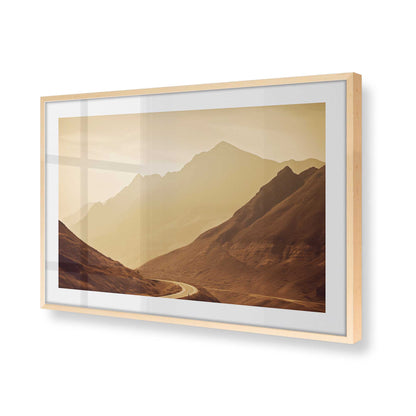[Color:Raw Maple], Picture of art in a Raw Maple frame of the corner