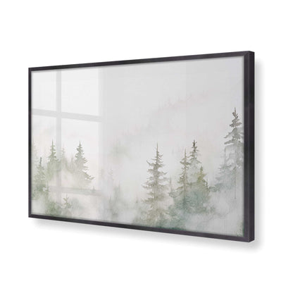 [Color:Weathered Zinc], Picture of art in a Weathered Zinc frame of the corner