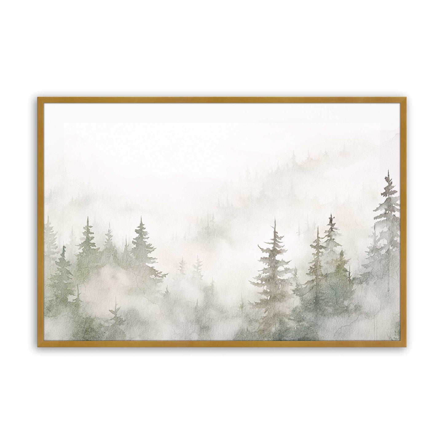 [Color:Polished Gold], Picture of art in a Polished Gold frame