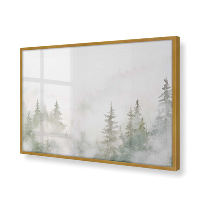 [Color:Polished Gold], Picture of art in a Polished Gold frame of the corner