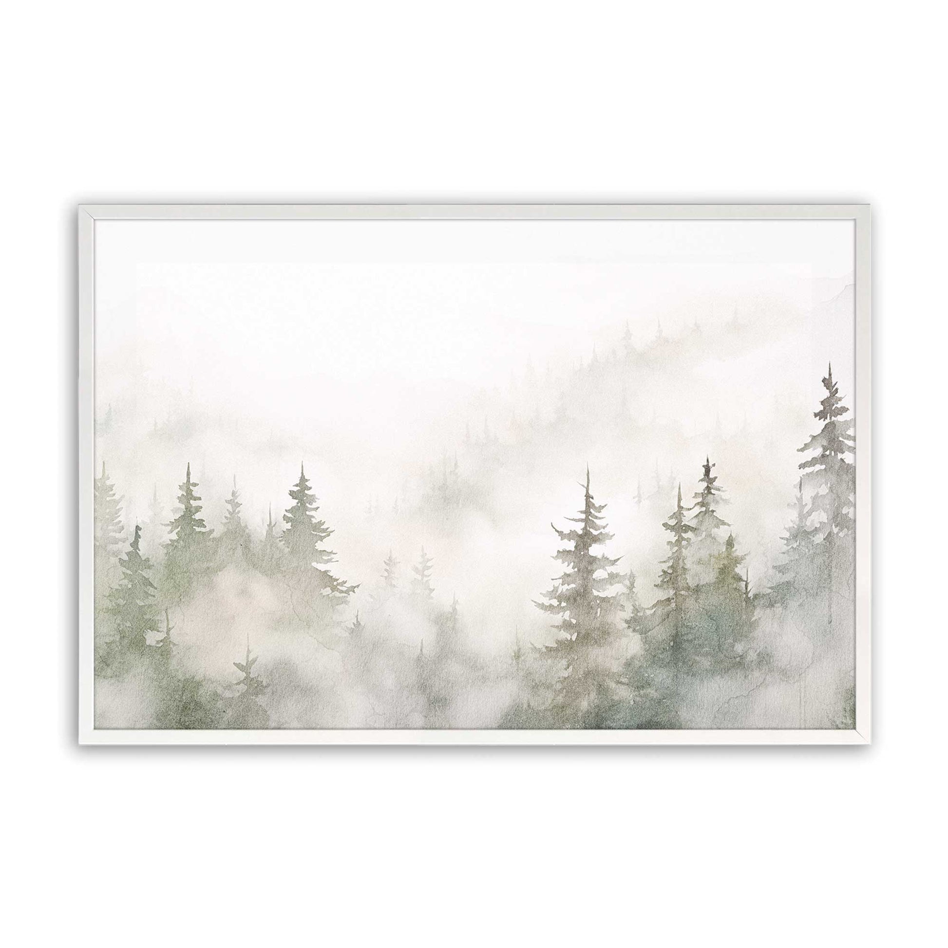 [Color:Opaque White], Picture of art in a Opaque White frame