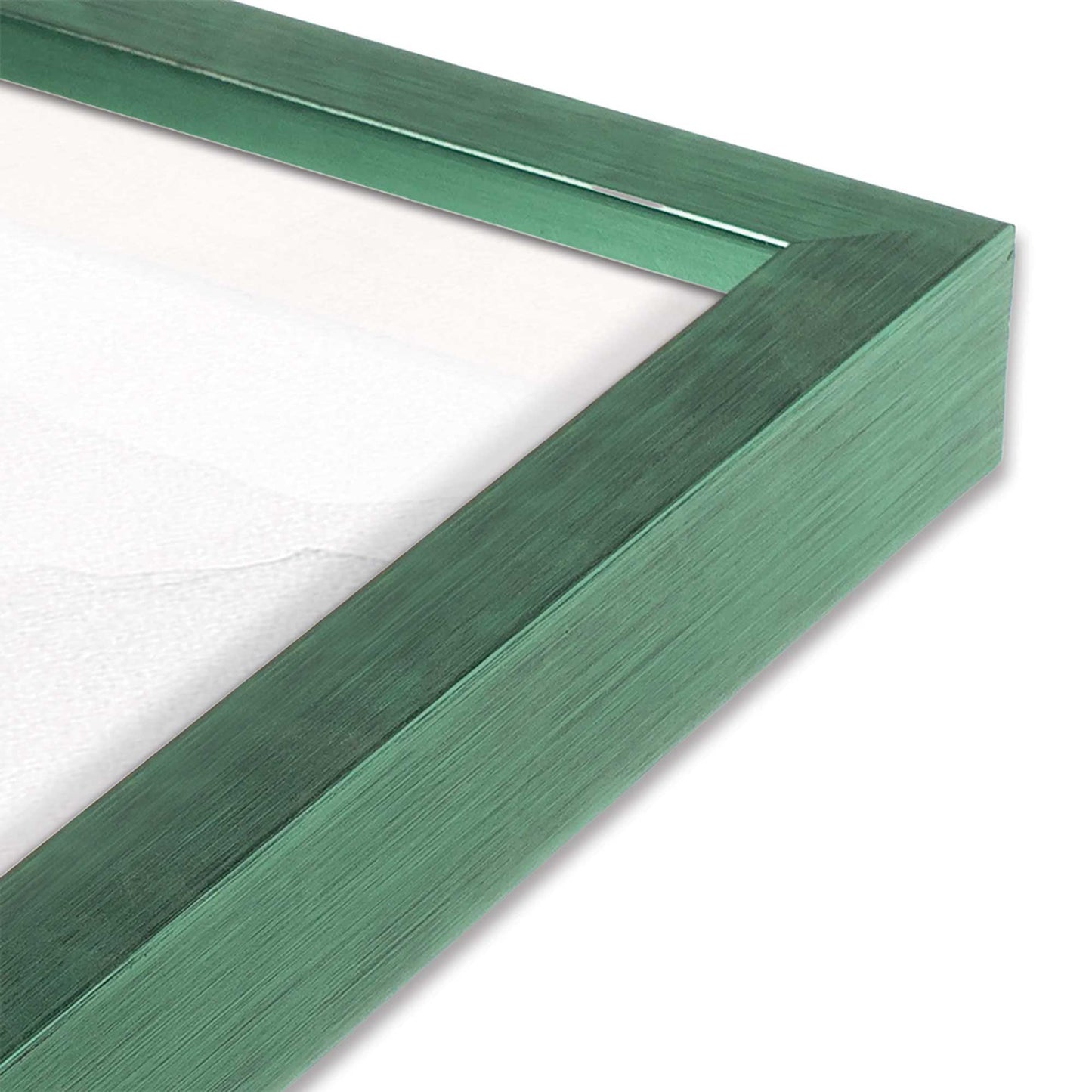 [Color:Lemon Grass], Picture of art in a Lemon Grass frame at an angle