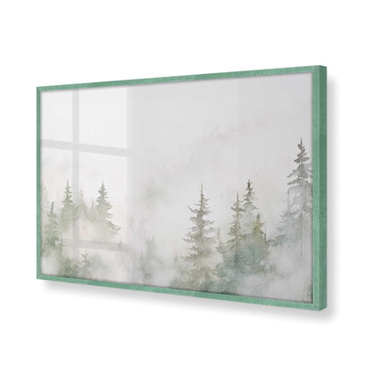 [Color:Lemon Grass], Picture of art in a Lemon Grass frame of the corner
