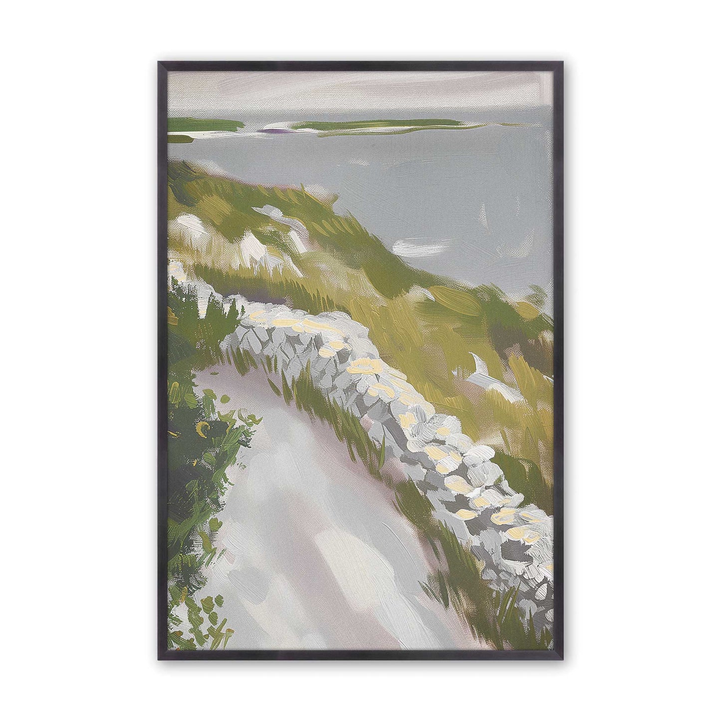 [Color:Weathered Zinc], Picture of art in a Weathered Zinc frame