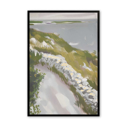 [Color:Satin Black], Picture of art in a Satin Black frame