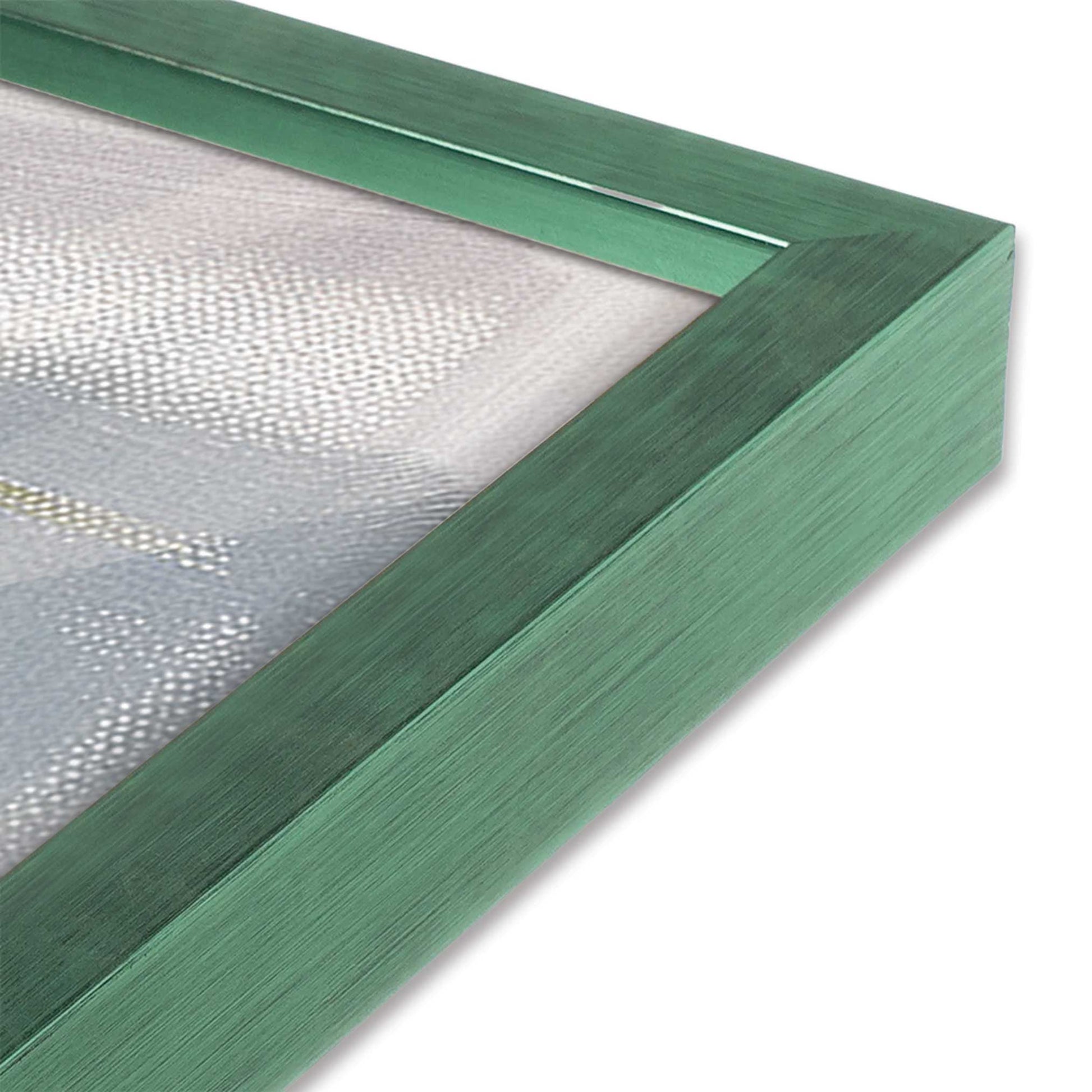 [Color:Lemon Grass], Picture of art in a Lemon Grass frame at an angle