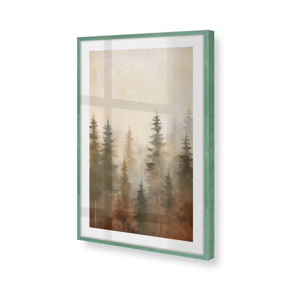 [Color:Lemon Grass], Picture of art in a Lemon Grass frame of the corner