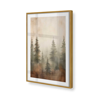 [Color:Polished Gold], Picture of art in a Polished Gold frame of the corner