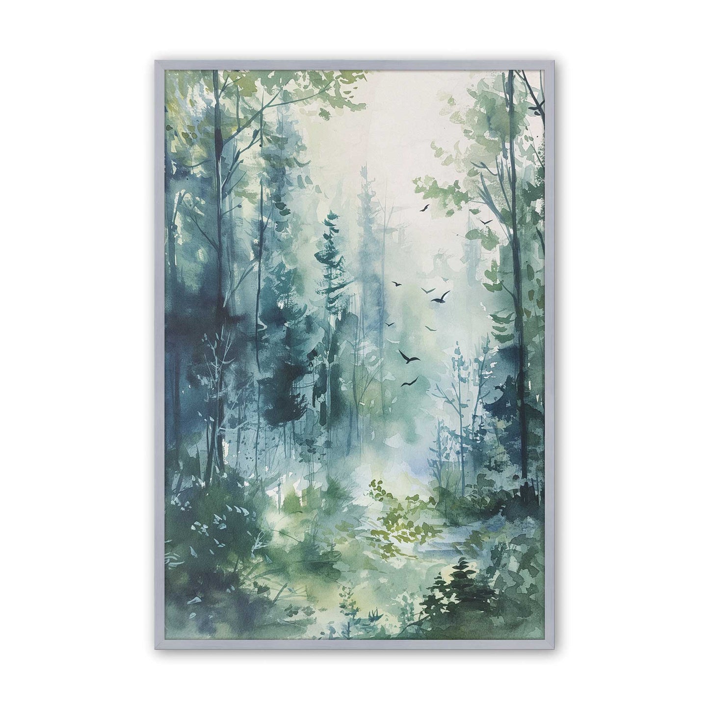 [Color:Polished Chrome], Picture of art in a Polished Chrome frame
