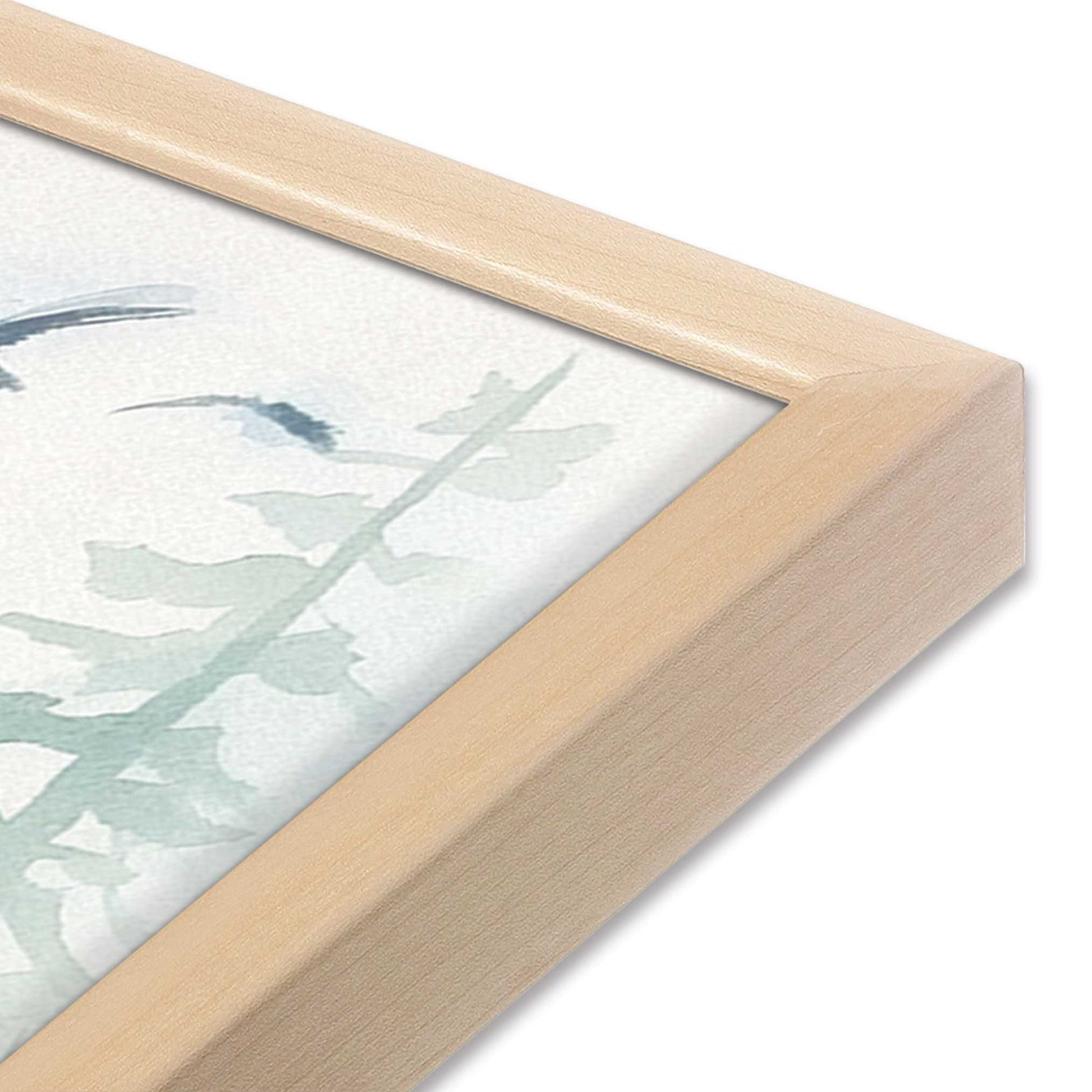 [Color:Raw Maple], Picture of art in a Raw Maple frame at an angle