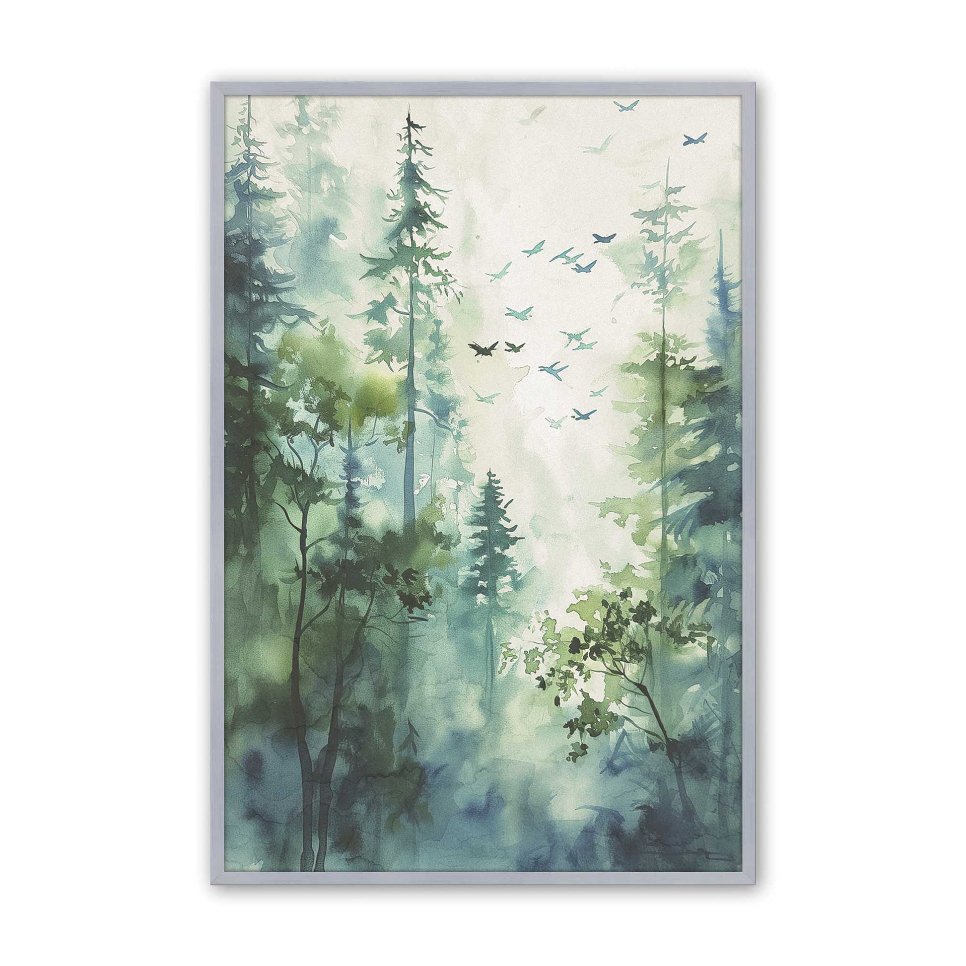 [Color:Polished Chrome], Picture of art in a Polished Chrome frame
