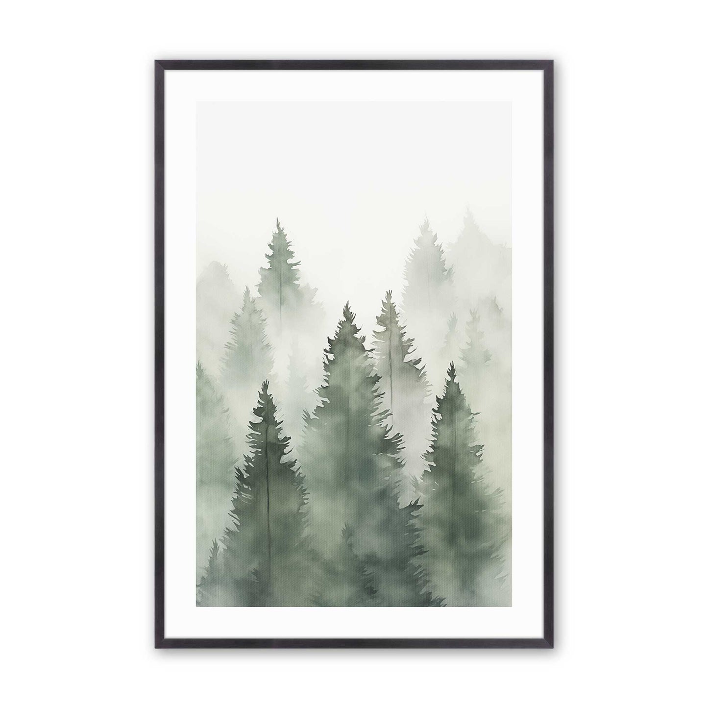 [Color:Weathered Zinc], Picture of art in a Weathered Zinc frame