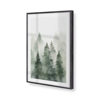 [Color:Weathered Zinc], Picture of art in a Weathered Zinc frame of the corner