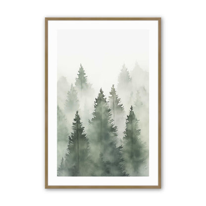 [Color:Brushed Gold], Picture of art in a Brushed Gold frame