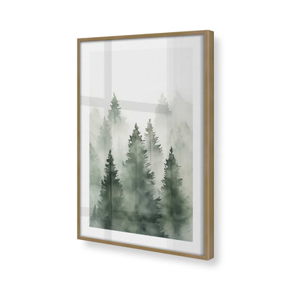 [Color:Brushed Gold], Picture of art in a Brushed Gold frame of the corner