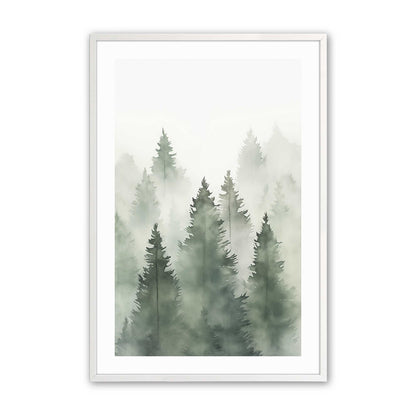 [Color:Opaque White], Picture of art in a Opaque White frame