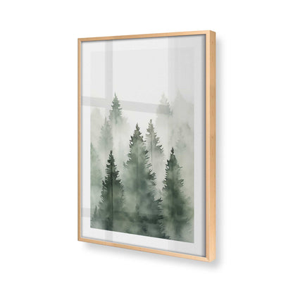 [Color:Raw Maple], Picture of art in a Raw Maple frame of the corner
