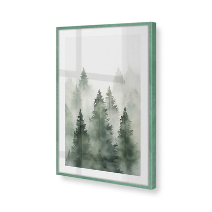 [Color:Lemon Grass], Picture of art in a Lemon Grass frame of the corner