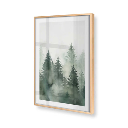 [Color:Raw Maple], Picture of art in a Raw Maple frame of the corner
