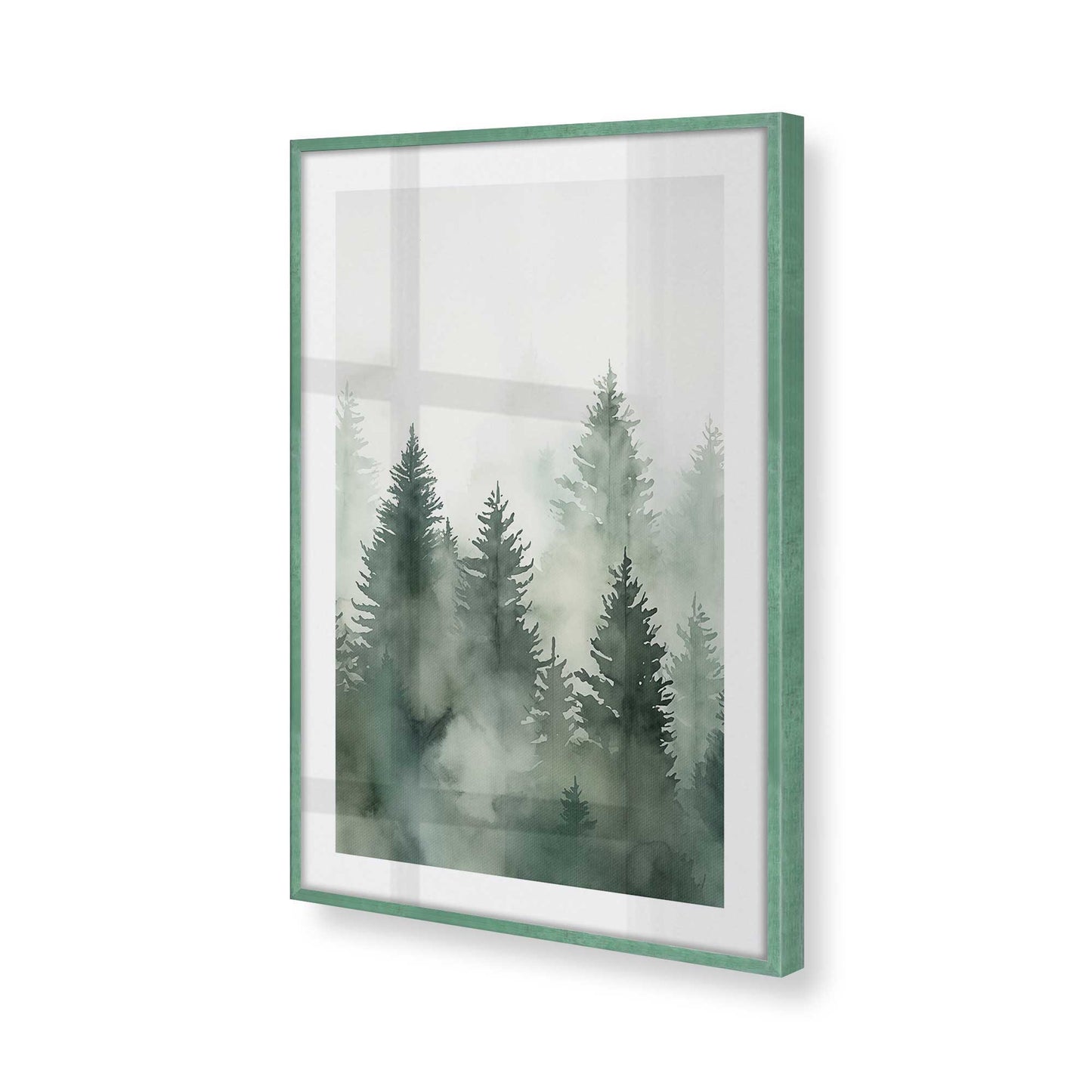 [Color:Lemon Grass], Picture of art in a Lemon Grass frame of the corner