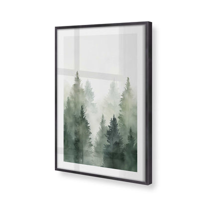 [Color:Weathered Zinc], Picture of art in a Weathered Zinc frame of the corner
