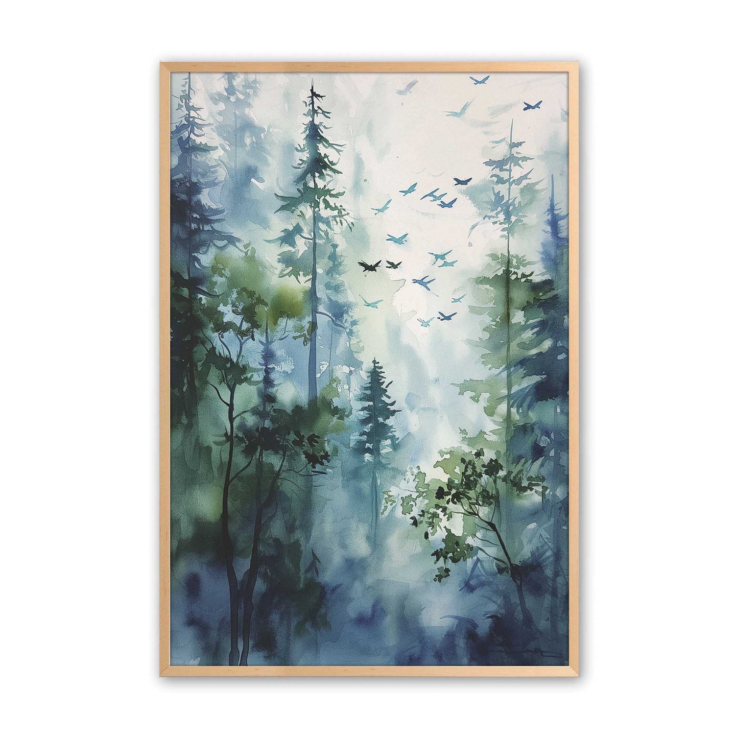 [Color:Raw Maple], Picture of art in a Raw Maple frame