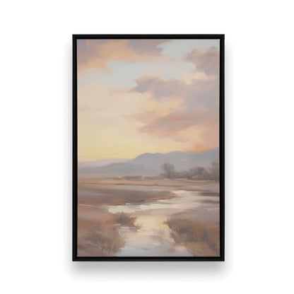[Color:Satin Black], Picture of art in a Satin Black frame