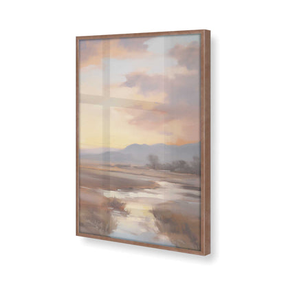 [Color:Powder Rose], Picture of art in a Powder Rose frame of the corner