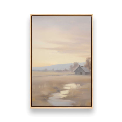 [Color:American Maple], Picture of art in a American Maple frame