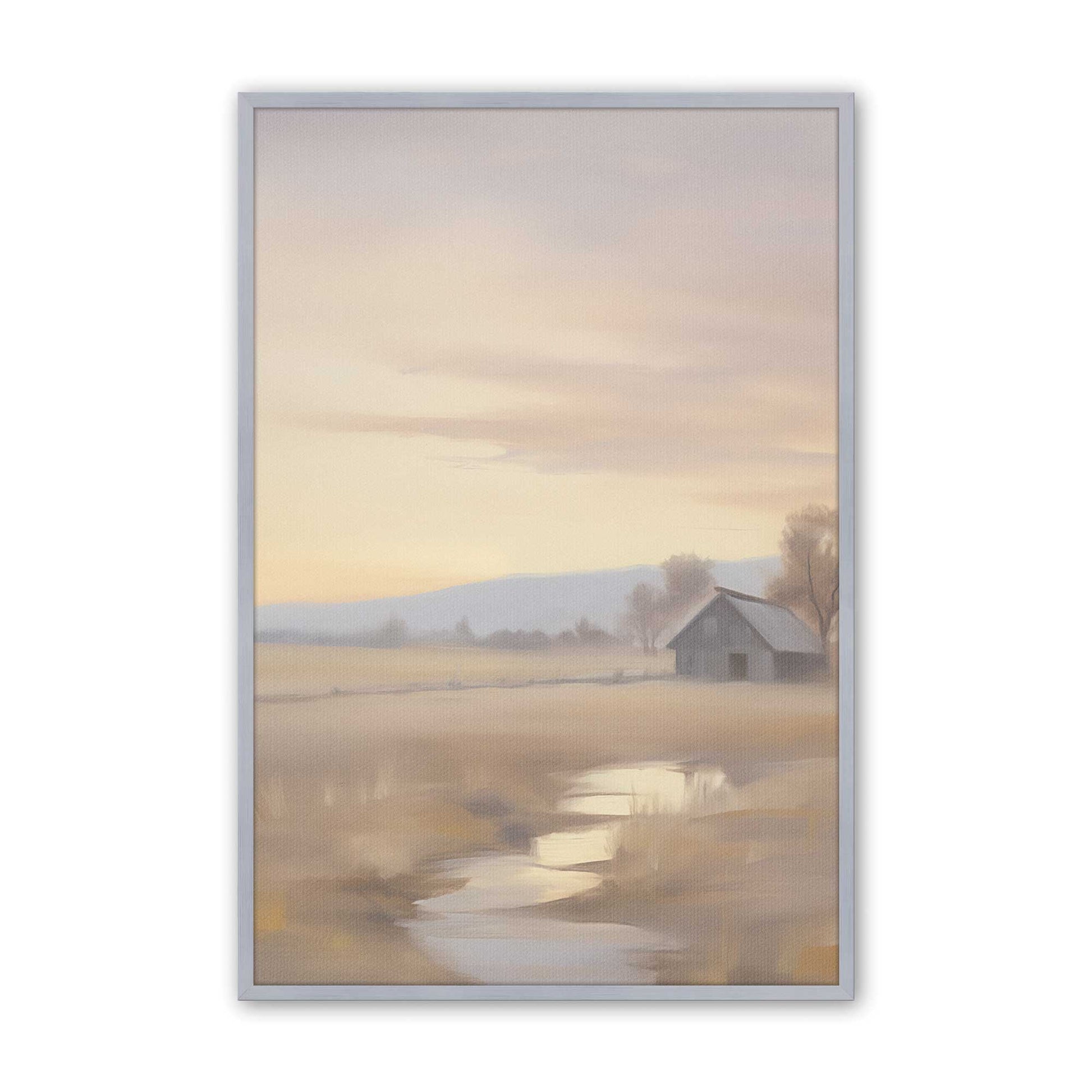 [Color:Polished Chrome], Picture of art in a Polished Chrome frame