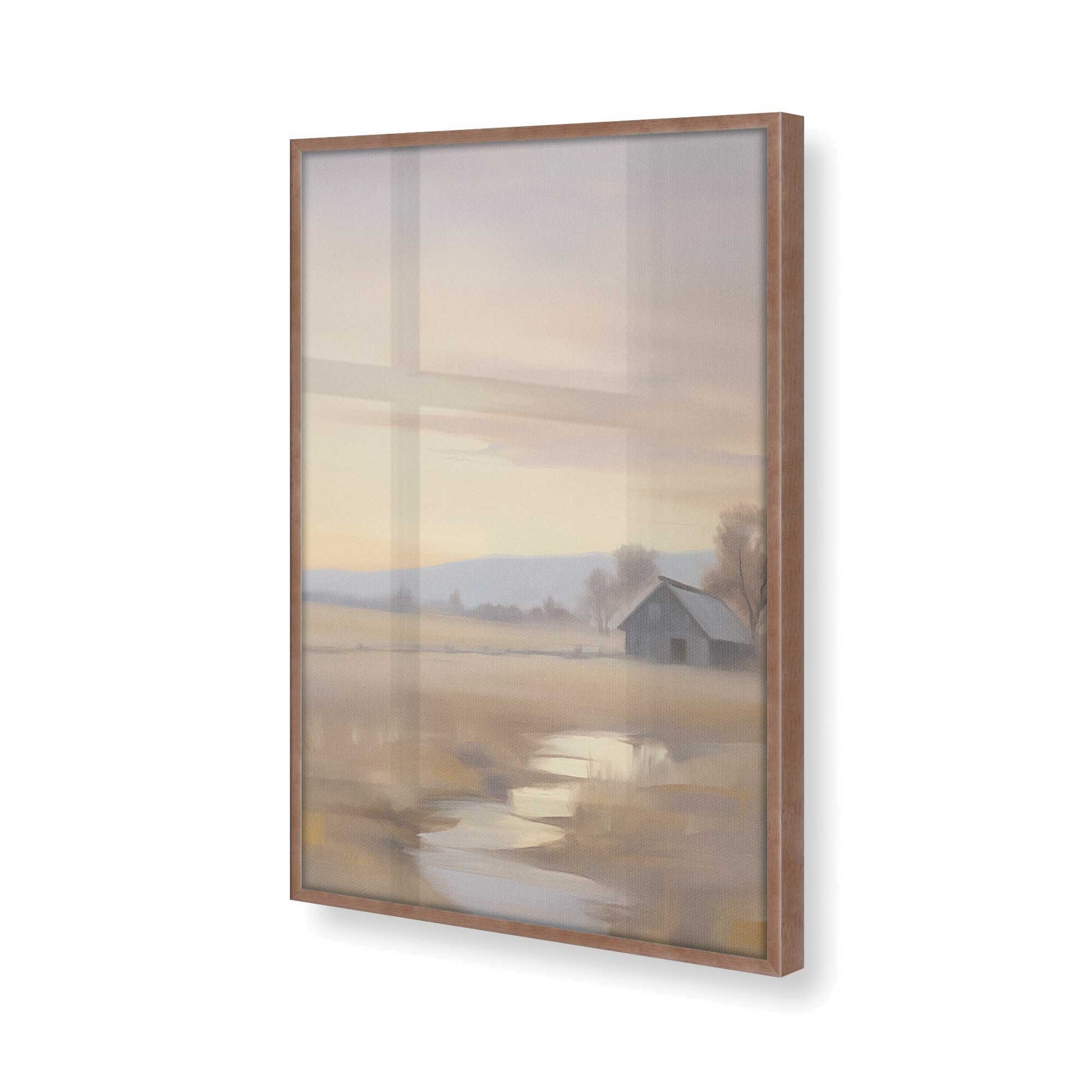 [Color:Powder Rose], Picture of art in a Powder Rose frame of the corner