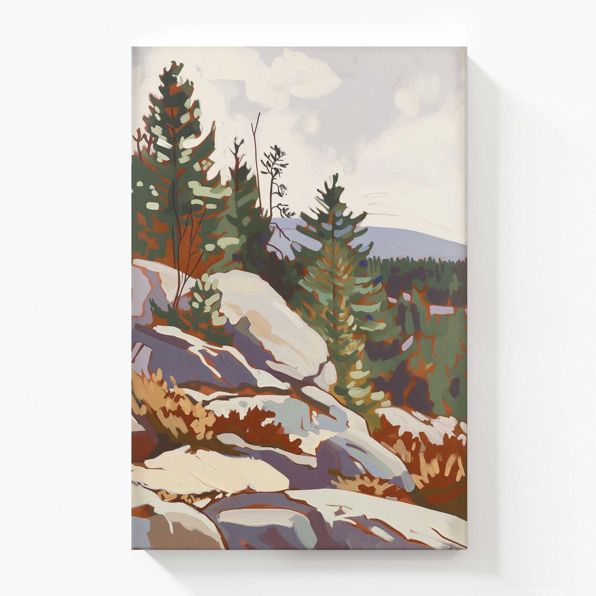 [Color:Stretched Canvas], Picture of art