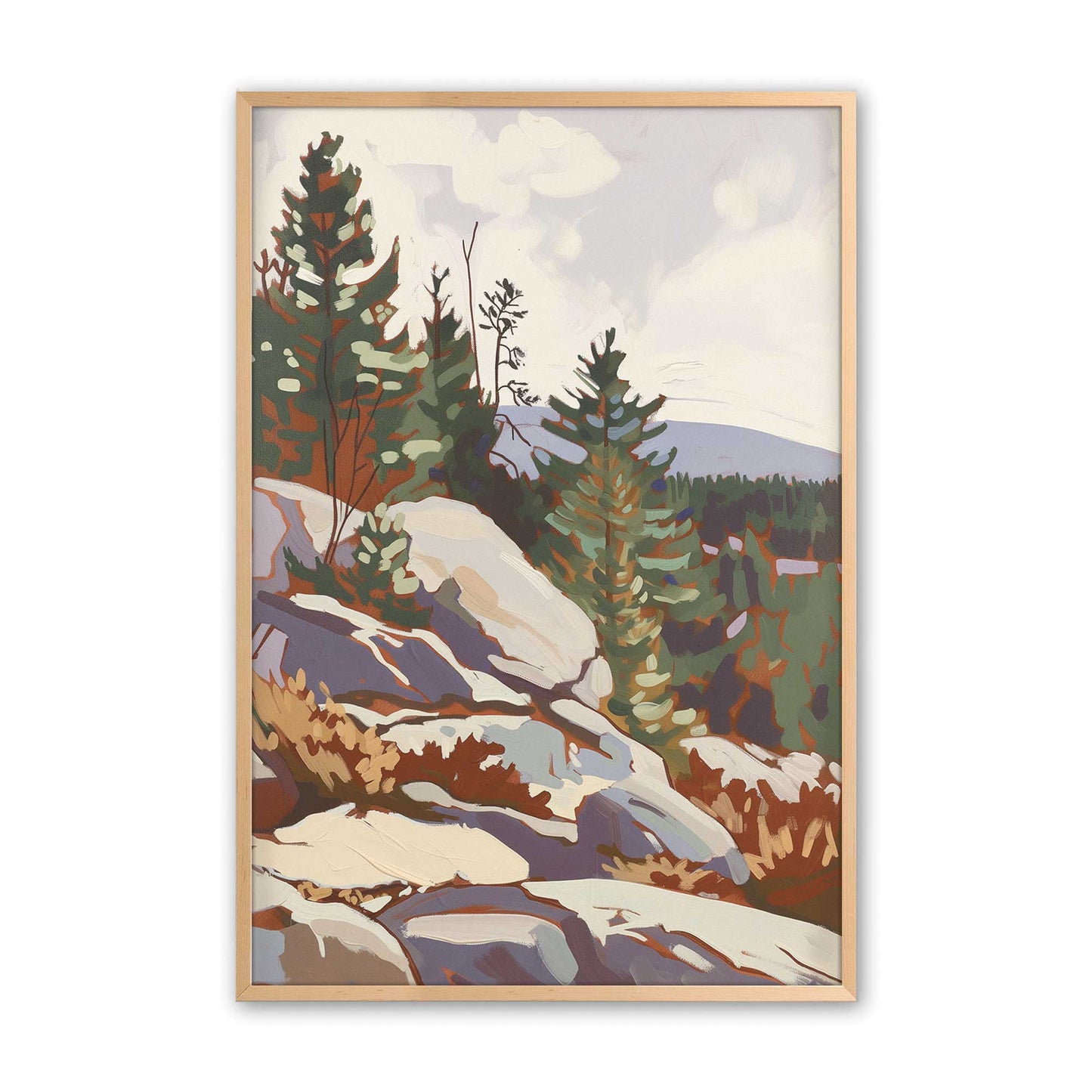 [Color:Raw Maple], Picture of art in a Raw Maple frame