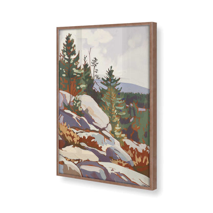 [Color:Powder Rose], Picture of art in a Powder Rose frame of the corner