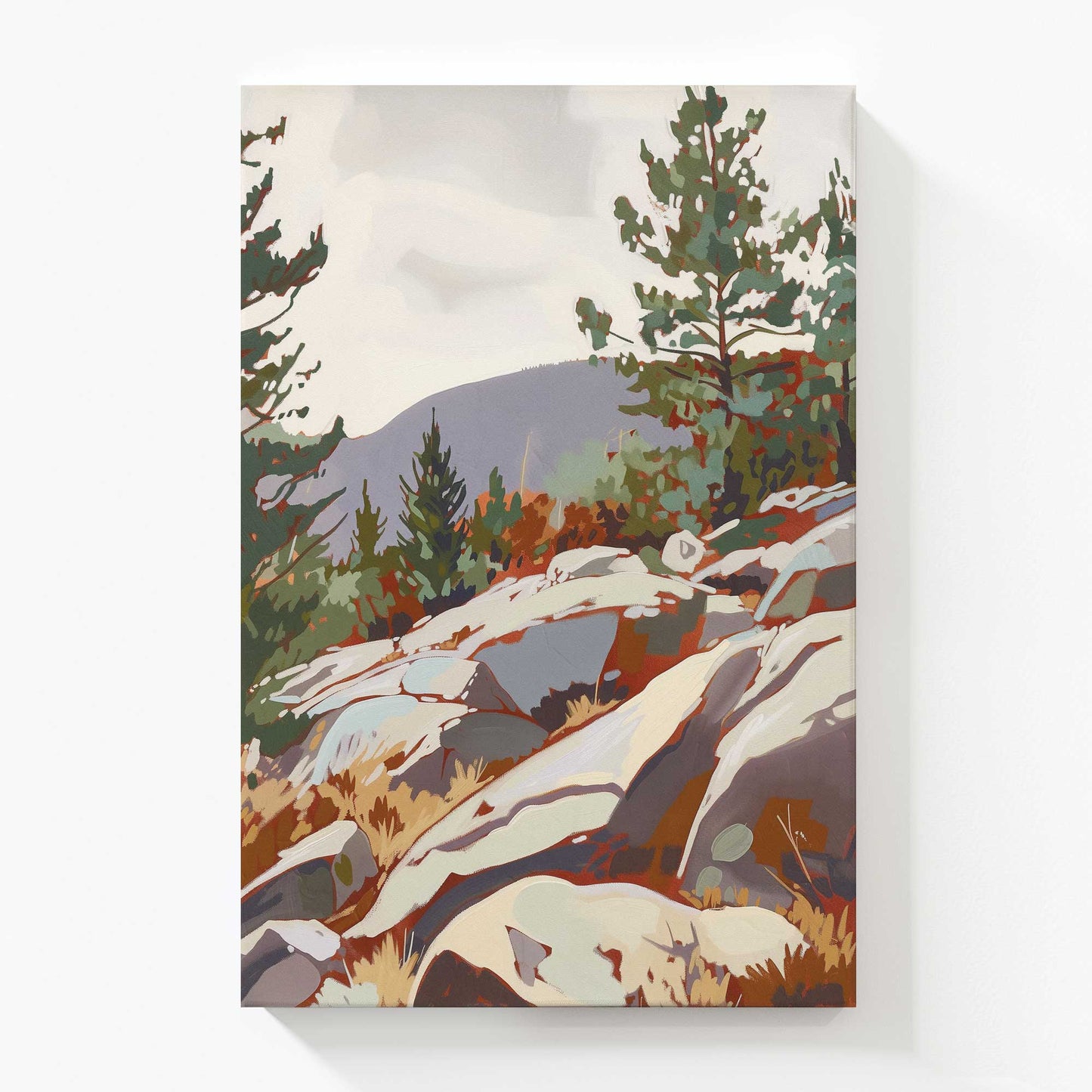 [Color:Stretched Canvas], Picture of art