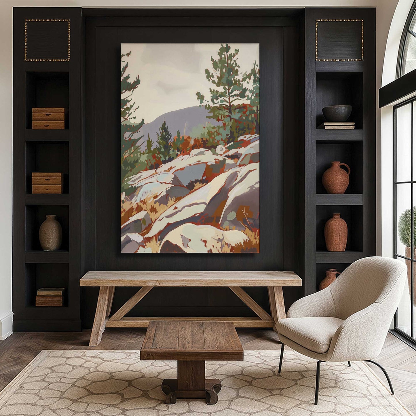 [LIFESTYLE], art hanging in a room