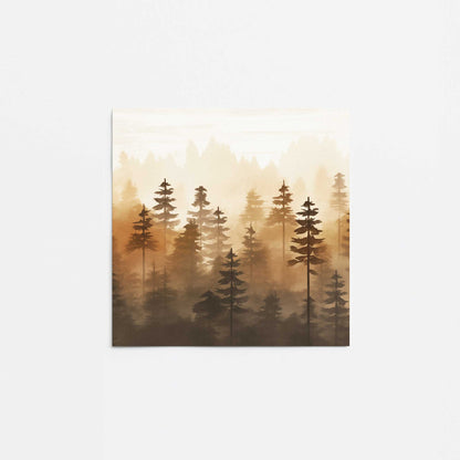 Forest at Golden Hour Promotional Rolled Print