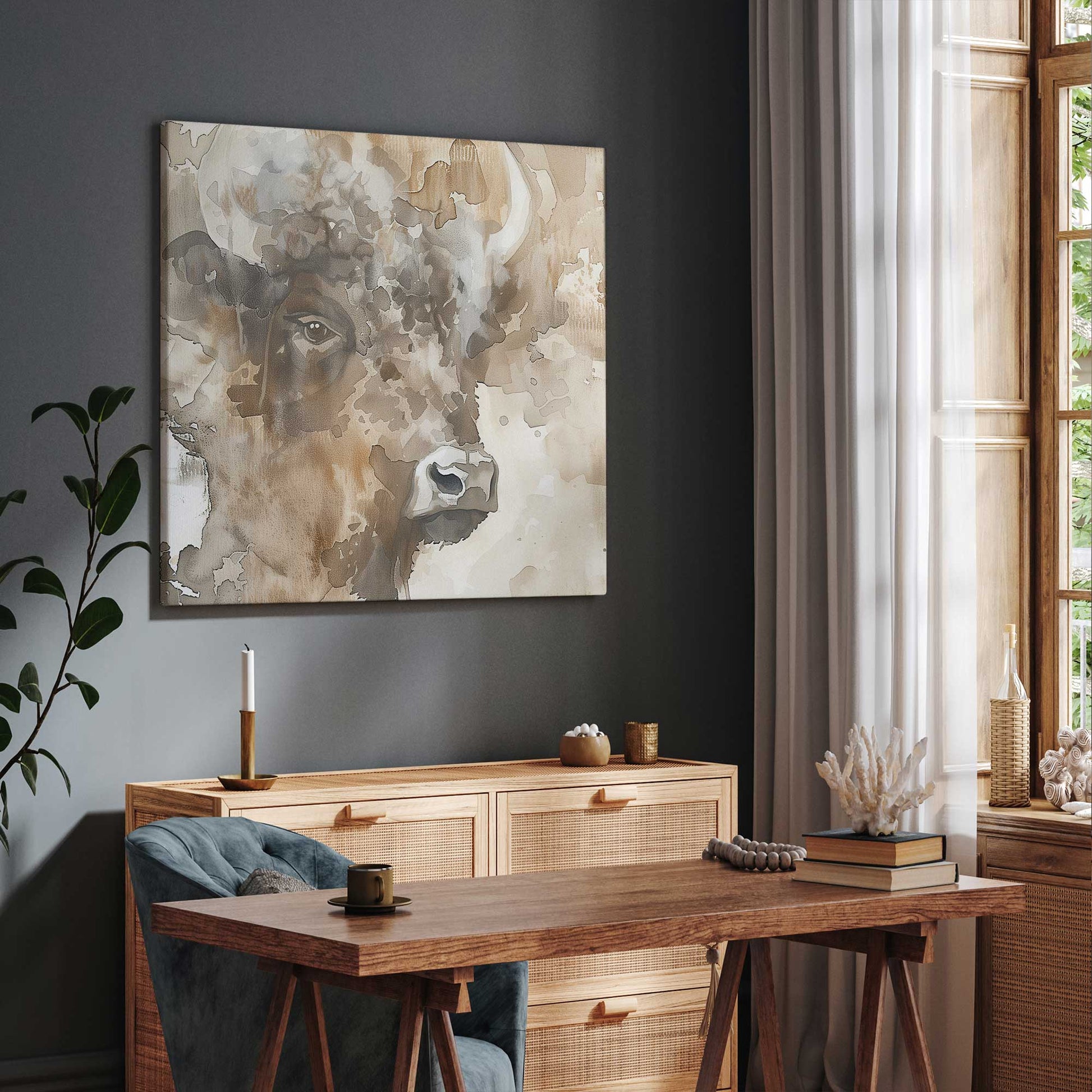 [LIFESTYLE], Picture of art in a room